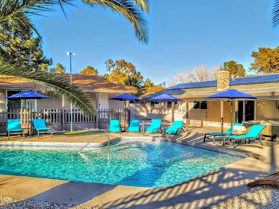 #72Diamond Ranch W/Pool&Spa: Mins To Lv Strip/Unlv 拉斯维加斯 度假居